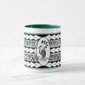 Mug Tribal Ethnic Vert Chasseur (Centre)