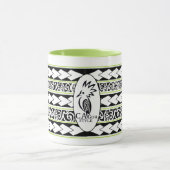 Mug Tribal Ethnic Vert Pomme (Centre)