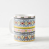 Mug Tribal Grunge : Ethno Folk Retro. (Devant gauche)