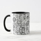 Mug Tribal MAYA ancien masque motif 1 (Gauche)
