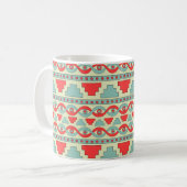 Mug Tribal Mésopotamien : Conception Ethnique Sans Cou (Devant gauche)