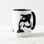 Mug Tribal Orca (Devant droit)