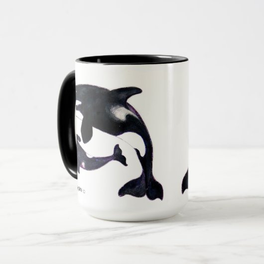 Mug Tribal Orca (Devant gauche)