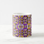 Mug Tribal pourpre et jaune diamant (Centre)