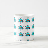 Mug Tribal Turquoise Pattern (Centre)