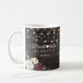 Mug Tribu de mariée Mariage rustique (Gauche)
