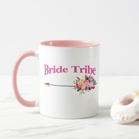 Mug tribu des Boho Bride (Avec donut)