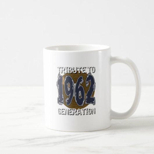 Mug Tribute to 1962 generation anniversaire (Droite)