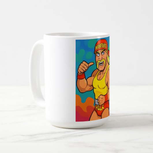 Mug Tribute to Hulk Hogan (Devant gauche)