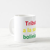 Mug Tributo a la salsa boliviana (Devant gauche)