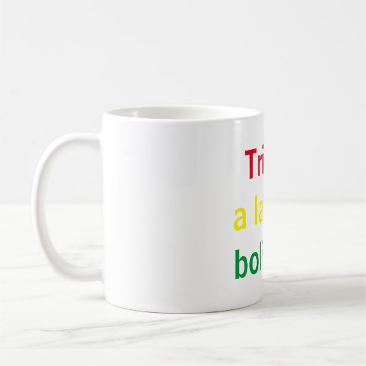 Mug Tributo a la salsa boliviana (Gauche)