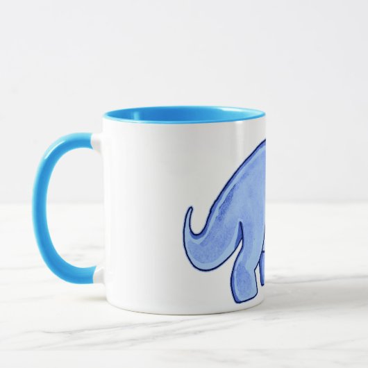 Mug Triceratops bleu (Gauche)