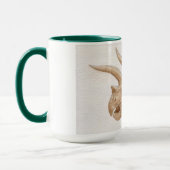 Mug Tricératops de Musique de Café Jumbo (Gauche)