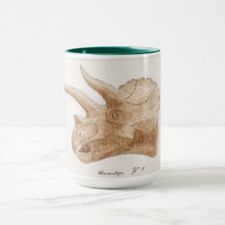 Mug Tricératops de Musique de Café Jumbo