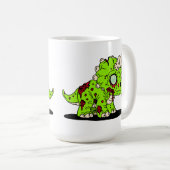 Mug Tricératops de Zombie (Devant droit)