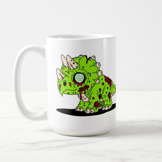 Mug Tricératops de Zombie (Gauche)