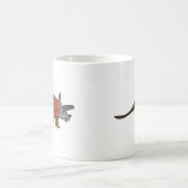 Mug Tricératops dinosaure jolie illustration artistiqu (Centre)