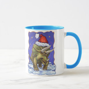Mug Tricératops Noël