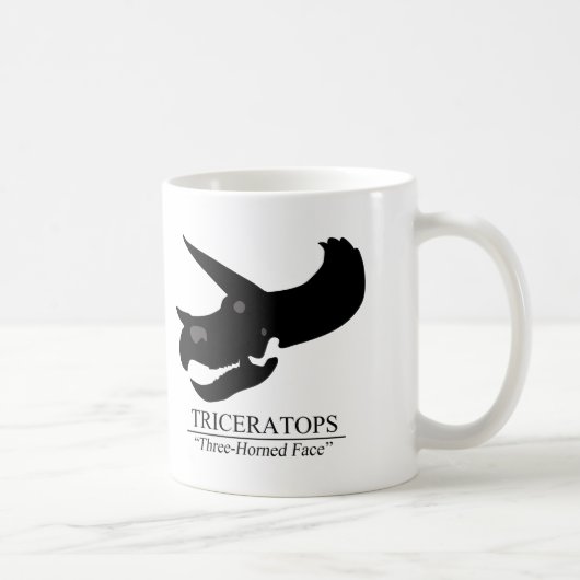 Mug Tricératops Skull (Droite)
