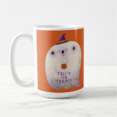 Mug Trick de déco d'Halloween ou traiter un joli fantô (Gauche)