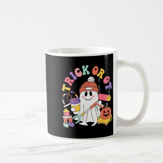 Mug Trick Or Ot Occupational Therast Ghost Halloween W (Droite)