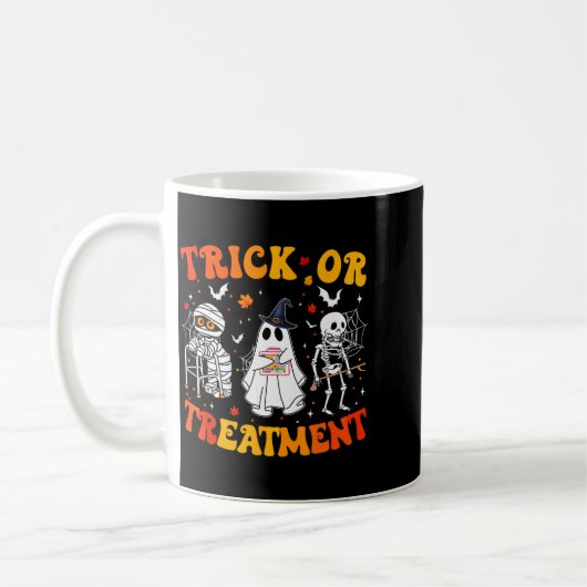 Mug Trick Or Pt Physical Therapy Therast Halloween (Gauche)