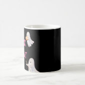 Mug Trick Or Three Halloween Ghost Anniversaire Fête (Centre)