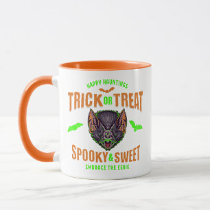Mug Trick or Treat Halloween Chauves-souris