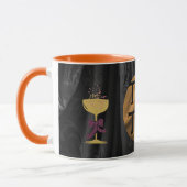 Mug Trick or Treat Halloween Skuls or & Champagne (Gauche)