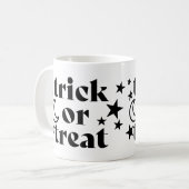 Mug Trick or Treat Halloween Stars & Crescent Moon (Devant gauche)