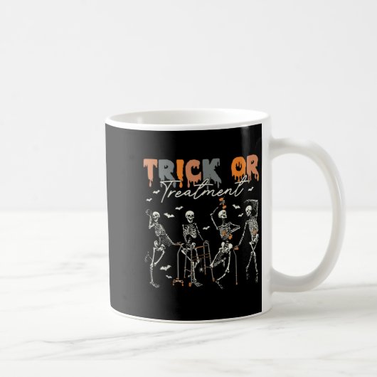 Mug Trick Or Treatment Pt Physiothérapeute H (Droite)