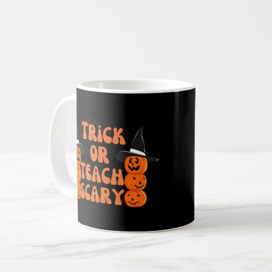 Mug Trick ou enseigner effrayant (Devant gauche)