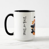 Mug Trick ou traitement effrayant et mignon Halloween (Gauche)
