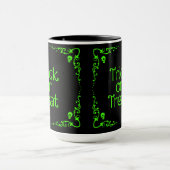 Mug Trick ou traitement vert mince (Centre)