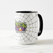 Mug Trick ou traiter avec Spider Web (Devant droit)