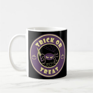 Mug Trick ou traiter l'araignée halloween style Starbu