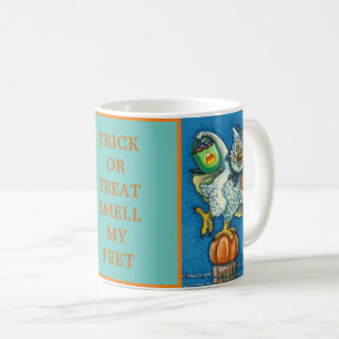 MUG TRICK OU TRAITER, SENTIR MES PIEDS HALLOWEEN OWL,