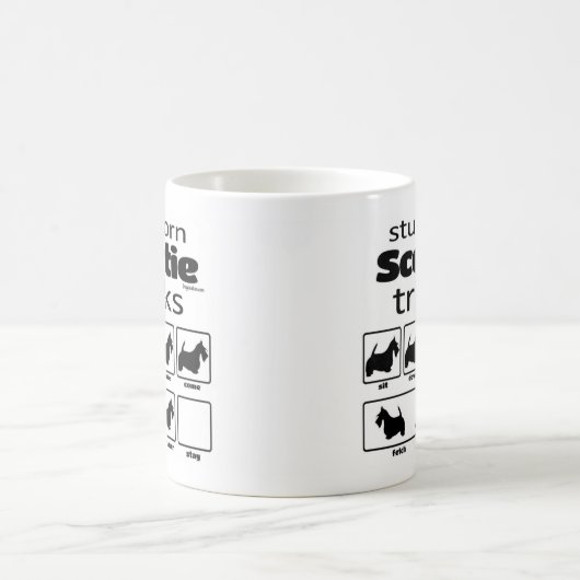 Mug Tricks écossais têtus (Centre)