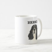 Mug Tricolore Anglais Springer Spaniel (Devant droit)