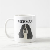 Mug Tricolore Anglais Springer Spaniel (Gauche)
