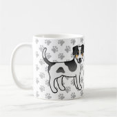 Mug Tricolore chien fermier danois-suédois (Gauche)