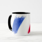 Mug Tricolore français (Devant gauche)