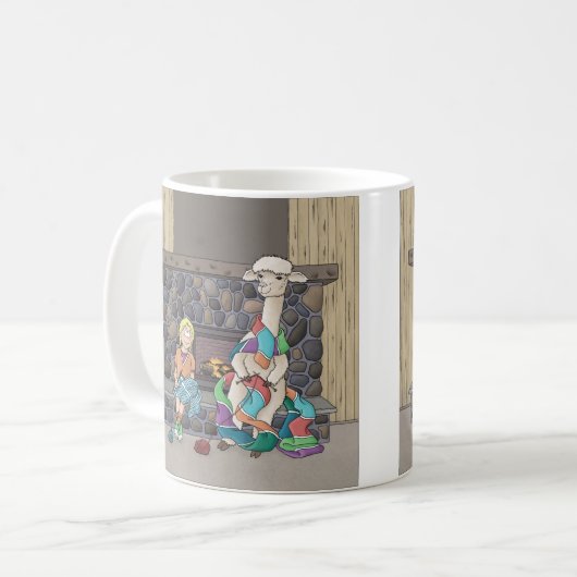 Mug Tricot Alpaca (Devant gauche)