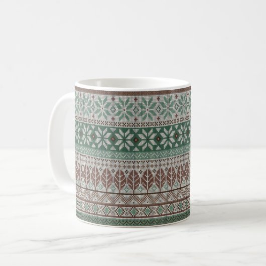 Mug Tricot chaleureux (Devant gauche)