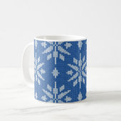 Mug Tricot Chute de Neige (Devant gauche)