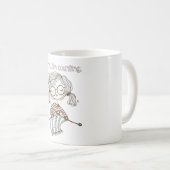 Mug Tricot de coeur Knit Fournit un compteur de point (Devant droit)
