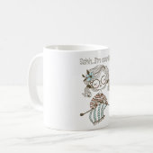 Mug Tricot de coeur Knit Fournit un compteur de point (Devant gauche)