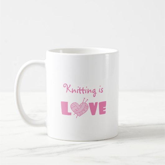 Mug Tricot est amour (Gauche)