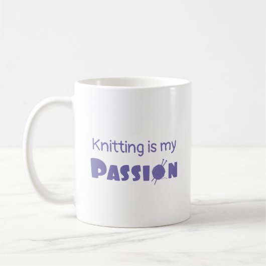 Mug Tricot est ma passion (Gauche)
