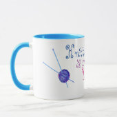 Mug Tricot est mon endroit heureux (Gauche)